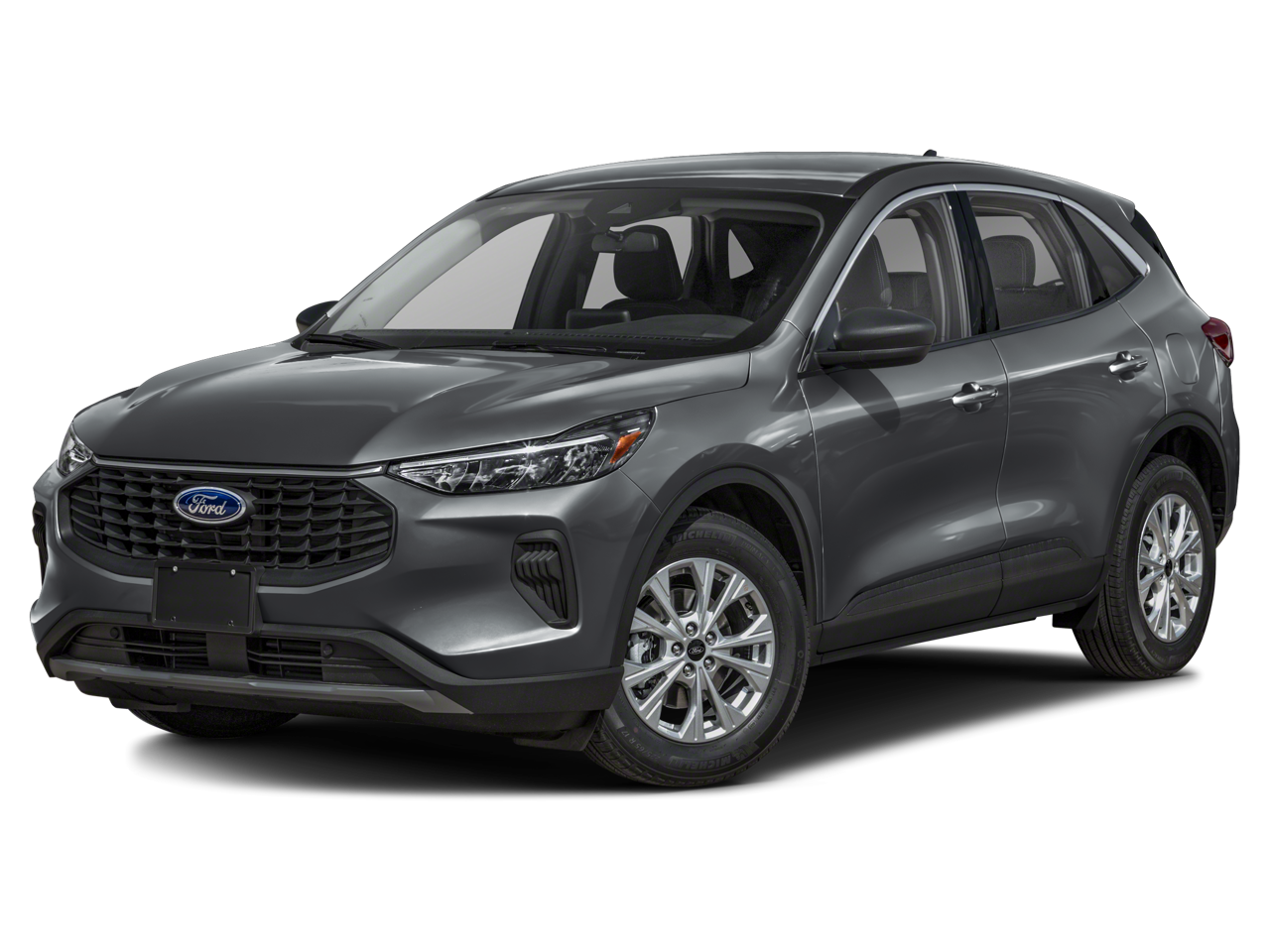 2024 Ford Escape Active in Black — front three-quarter view