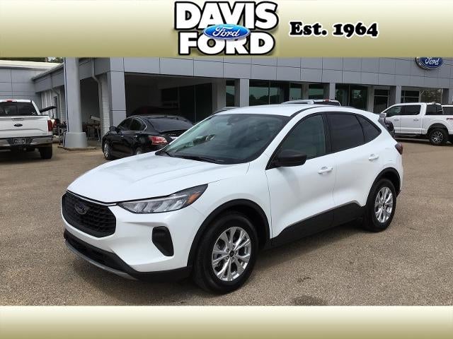 2025 Ford Escape Active in Oxford White Yz — front three-quarter view
