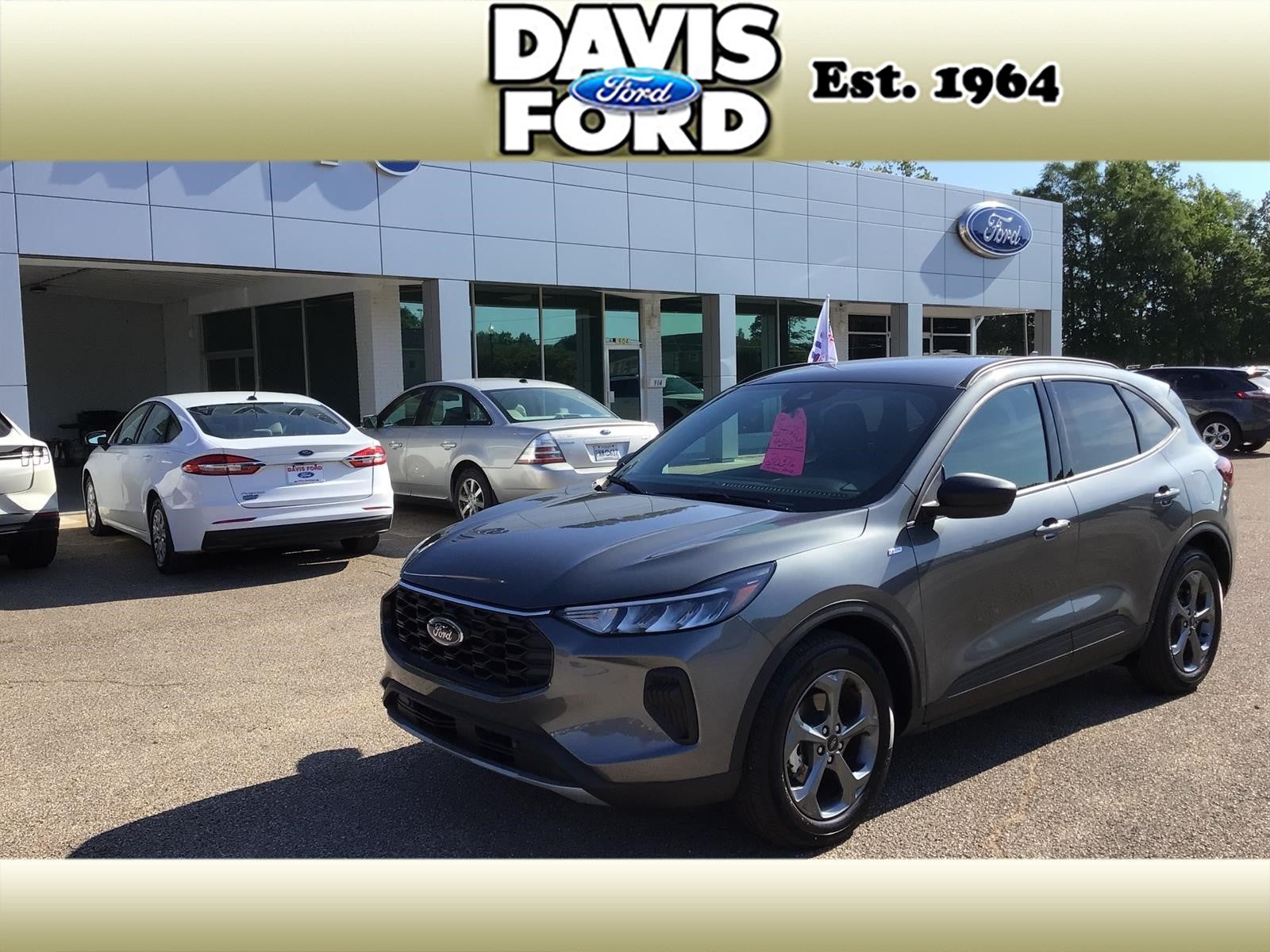 2026 Ford Escape ST-Line in Carbonized Gray M7 — front three-quarter view