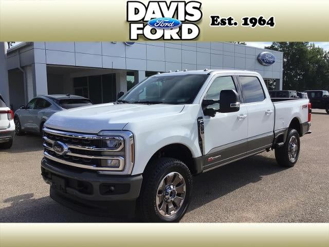 2026 Ford F-250 Super Duty King Ranch in Star White — front three-quarter view