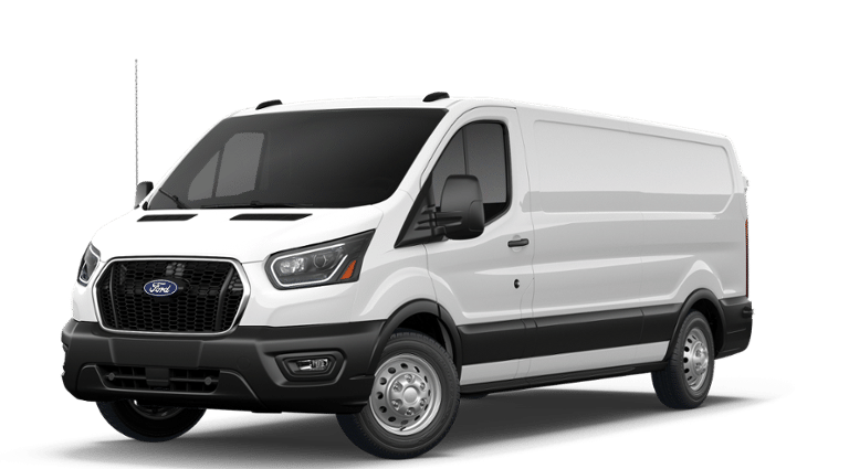2026 Ford Transit 250 in Oxford White Yz — front three-quarter view
