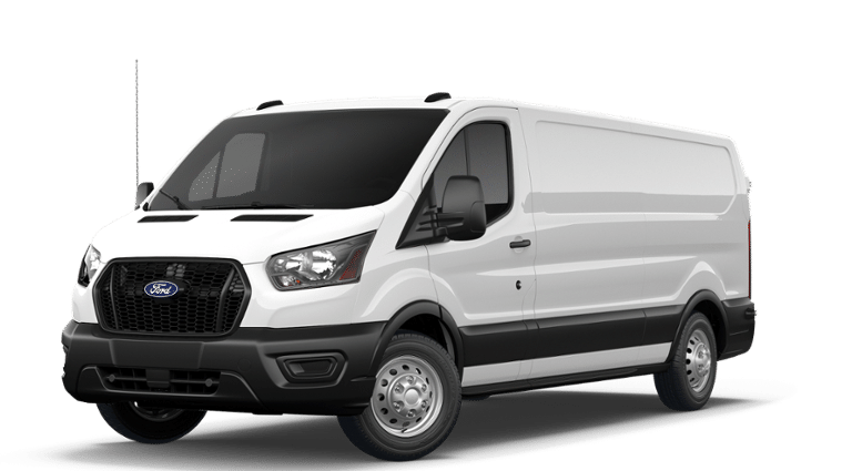 2026 Ford Transit 250 in Oxford White Yz — front three-quarter view