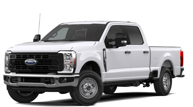 2026 Ford Super Duty F-250 XL in Oxford White — front three-quarter view